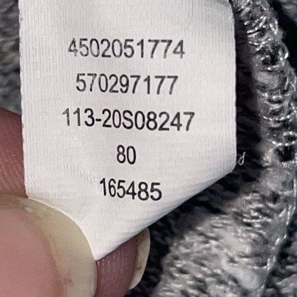 Soma Women's Knit Hooded Cardigan Size S/M, Black, White,‎ and Gray - Picture 8 of 9